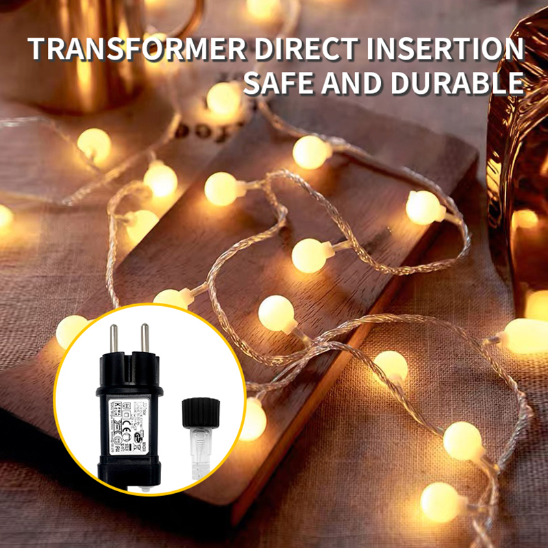 HCP164 暖白光珍珠灯串